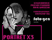 Wystawa trojga autorów „Portret x 3…” we wrocławskiej Galerii FOTO-GEN