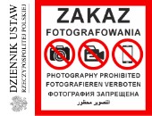 Zmiany w przepisach o zakazie fotografowania
